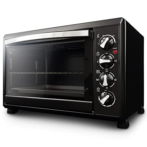Grunkel Electric Multifunction Oven 38 Litres with 2000 W Power and up to 230° Temperature Model HR-38N RM (Black)
