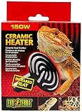 Exo Terra Ceramic Heater, keramischer Heizstrahler für Reptilien, 150W, Fassung E27, 250 g (1er Pack)