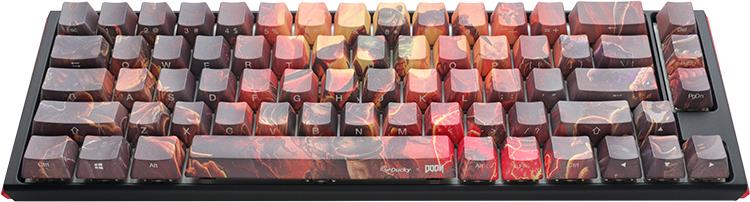 Ducky x Doom One 3 SF Gaming Tastatur, RGB LED - MX-Silent-Red