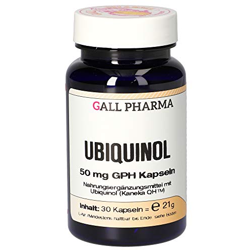 Gall Pharma Ubiquinol 50 mg GPH Kapseln, 30 Kapseln
