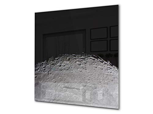Gehärtete Glasrückwand - Glasrückwand mit aufgedrucktem kunstvollen Design BS13 Verschiedenes: Cosmos Moon 1