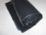 HEISSNER TF177-00 PVC Teichfolie, 0,5 mm, 5x6m, 30 qm, schwarz