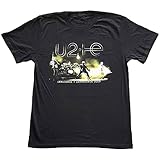 U2 Herren Stage Photo T-Shirt Schwarz, Schwarz, XL