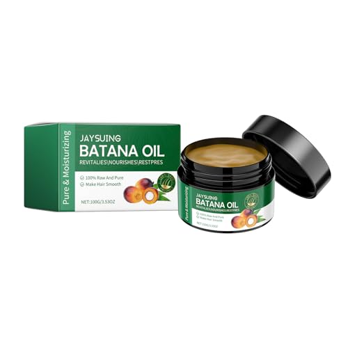 Batana-Haaröl spendet Feuchtigkeit und repariert trockenes, krauses Haar. Es glättet und verdichtet das Haarwachstum und beugt Haarausfall und -bruch vor (2)