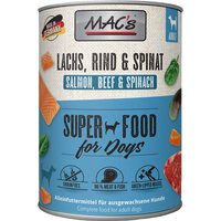 Mac's Hundefutter getreidefrei Lachs & Spinat, 800 g