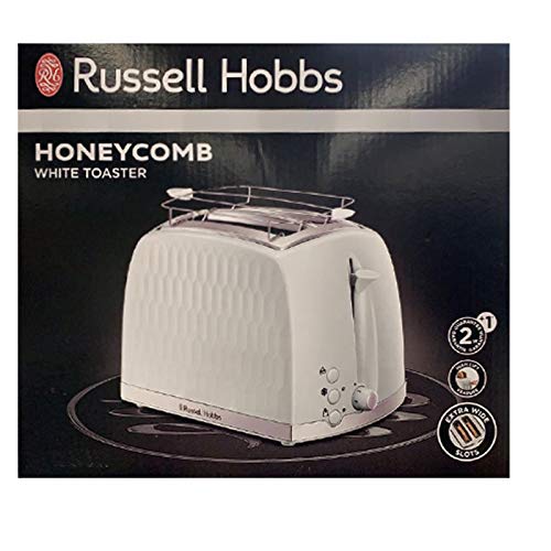 Russell Hobbs Toaster 'Honeycomb' weiß
