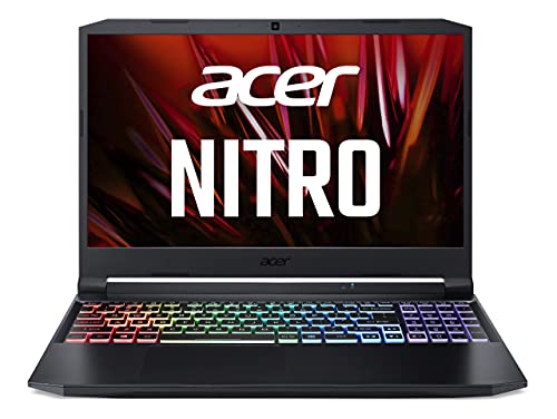 Acer Nitro 5 (AN515-45-R2QX) Gaming Laptop 15.6 Zoll Windows 11 - QHD 165 Hz IPS Display, AMD Ryzen 7 5800H, 16 GB DDR4 RAM, 1 TB PCIe SSD, NVIDIA GeForce RTX 3060 - 6 GB GDDR6