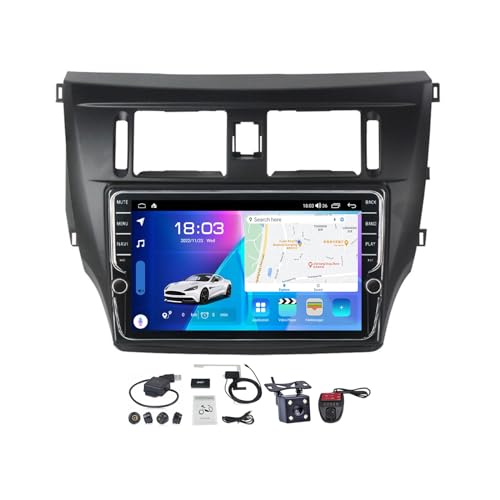 Android 11 Autoradio 2 Din Navigation System für Great Wall Hover Voleex Tengyi C30 2010-2012 mit 9 Zoll Screen Mirror Link/CarPlay Auto/FM RDS Radio/Lenkradsteuerung/Rückfahrkamera (Size : K500S)