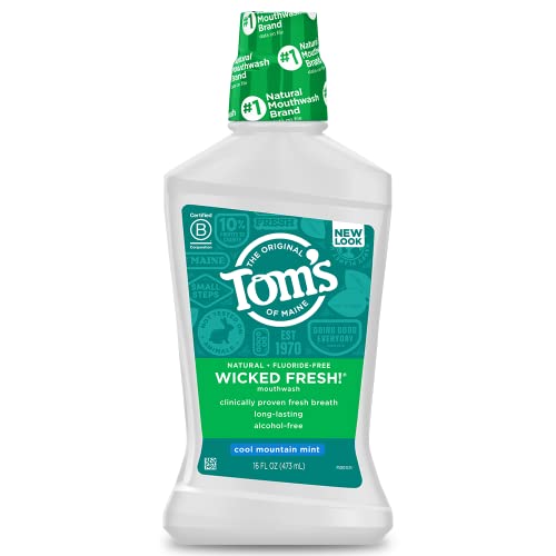 TomS Of Maine Cool Mountain Mint Mouthwash - 16 Oz by Tom's of Maine