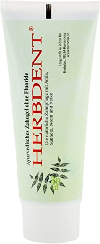 Herbdent Ayurvedisches Zahngel - Ohne Flourid - 100% Vegan - 80 ML (3 x 80 ml)