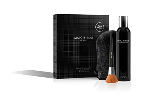 Marc Inbane Le Triplet Black (Spray + Glove + Powder Brush), 200 ml