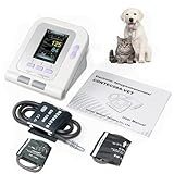Blood Pressure Monitor, Blutdruckmanschette, Digitale Tierärztliche Blutdruckmessmanschette, Elektronisches Blutdruckmessgerät Für Die Hunde-/Katzen-/Haustierpflege