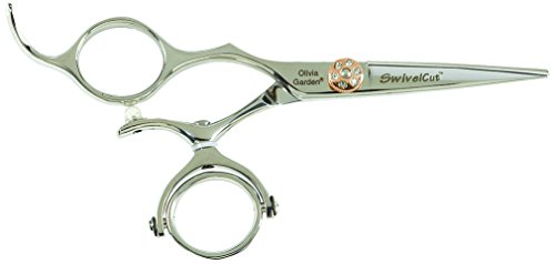 Olivia Garden Haarschneide-Schere Swivel Cut Linkshand 5,0 Zoll