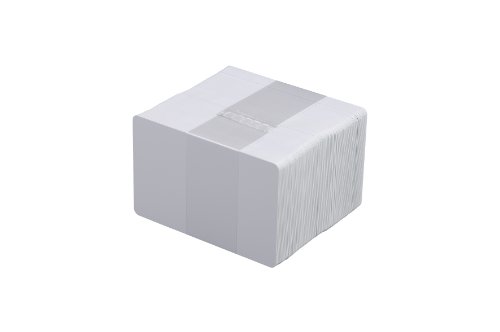 Evolis C4002 Blanko-Karte aus Kunststoff, Weiß
