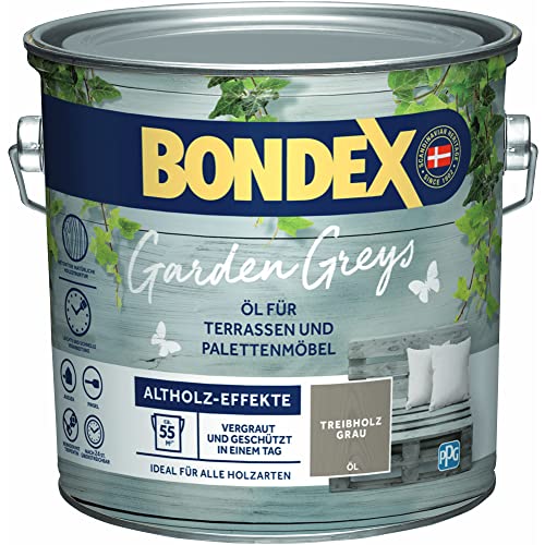 Bondex Garden Greys Öl Treibholzgrau 2,5 l