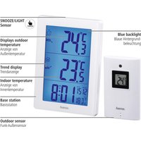 Hama EWS-3000 - Weiß - Innen-Thermometer - Außen-Thermometer - Batterie/Akku (00186308)