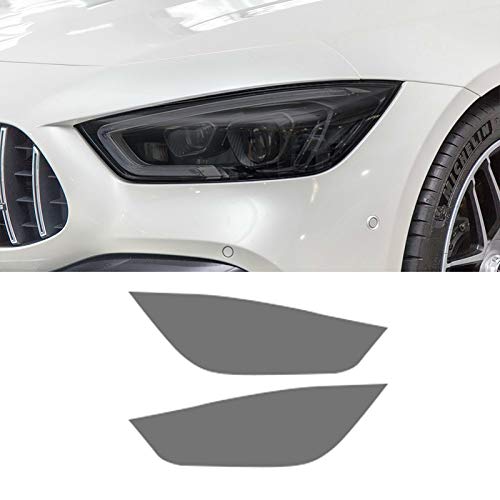 Autoscheinwerferfolie Transparent Schwarz TPU Aufkleber Für Mercedes Benz AMG GT 2015- GT63 Coupé 4 Türer 2 Türer