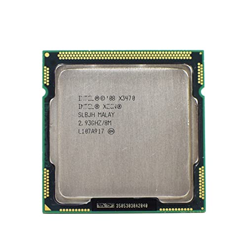MovoLs CPU kompatibel mit Xeon X3470 Prozessor 8 MB Cache 2,93 GHz SLBJH LGA 1156 CPU Verbessern Sie die Laufgeschwindigkeit des Compute