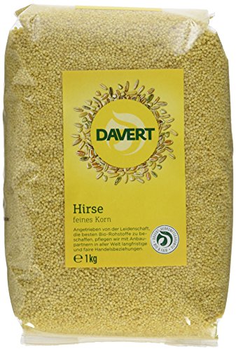 Davert Hirse feines Korn, 4er Pack (4 x 1 kg) - Bio