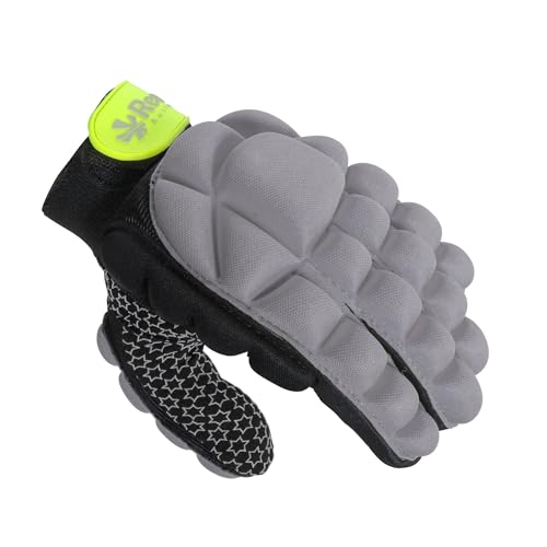 Reece Hockey Handschuh - Komfort Full Finger Handschuh - Silikonstollen für Besseren Griffe und Vollständigen Schutz - Linkshandschuh - Blau - Größe XXS