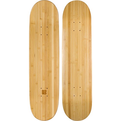 Bamboo Skateboards Leeres Skateboard Deck - POP - Stärke - Nachhaltigkeit (8,5")
