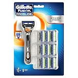 Gillette Fusion5 ProGlide Rasierer Für Männer mit 10 Rasierklingen