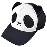Kangqifen Panda-Baseballkappe, lässig, niedlich, Cartoon-Tierhut für Damen, Herren und Kinder Gr. One size, Erwachsene