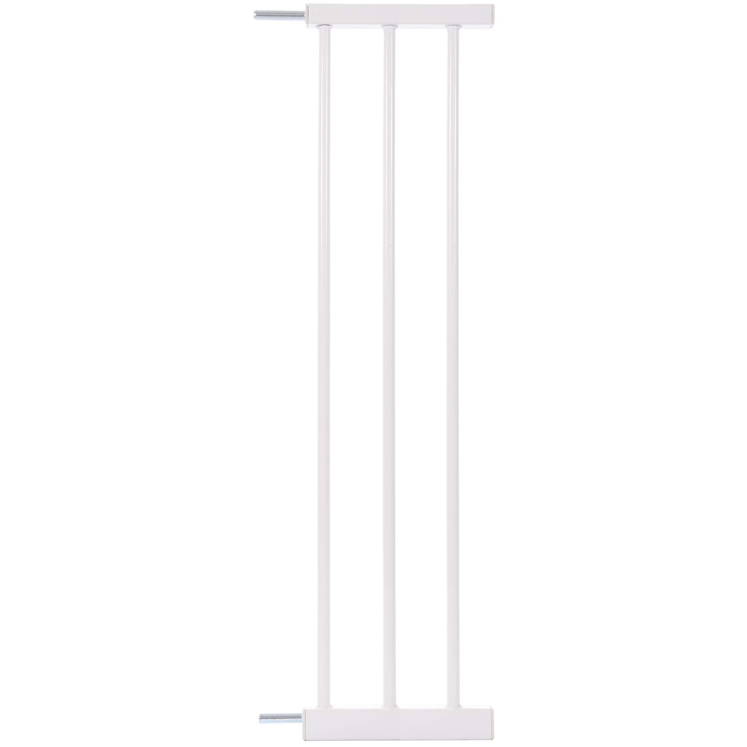 KIDIMAX Treppenschutzgitter Erweiterung (Verlängerung) 20 cm, steckbarer Gitter Aufsatz für Treppenschutz, weiß
