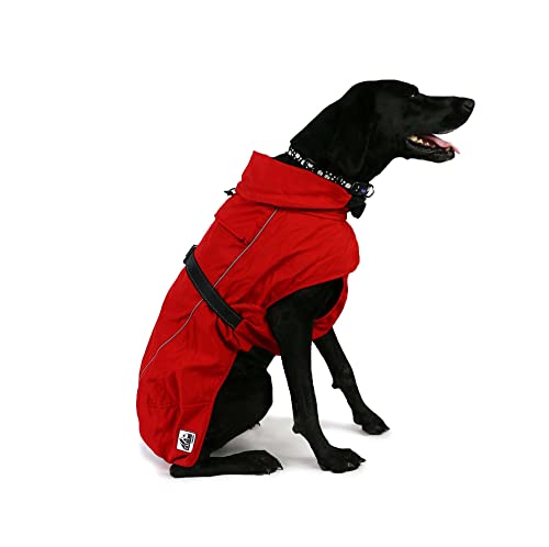 Ancol Hundemantel, extragroß, glänzend, 35 cm, Rot