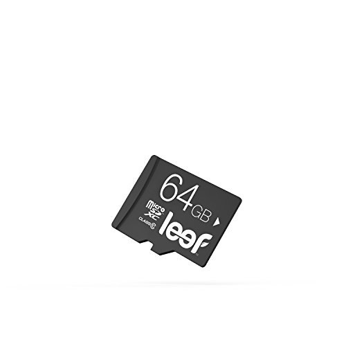 Leef 64 GB MicroSD Karte mit Adapter für Universal - Schwarz