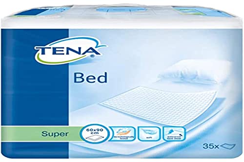 Tena Set 35 Bed Super Krankenunterlagen saugfähig 90 cm x 60 cm