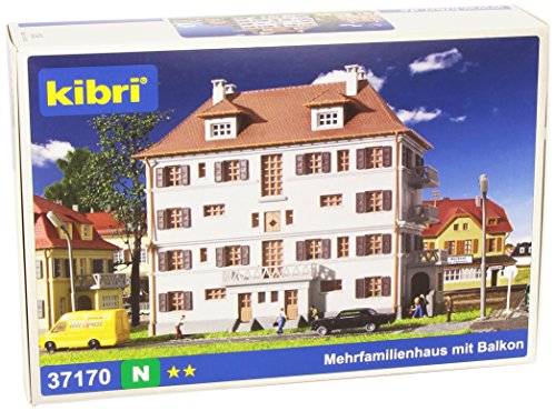 Kibri 37170 - N Mehrfamilienhaus mit Balkon