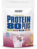 Weider Protein 80 plus 4 x 500g Beutel 4er Pack Waldfrucht-Joghurt