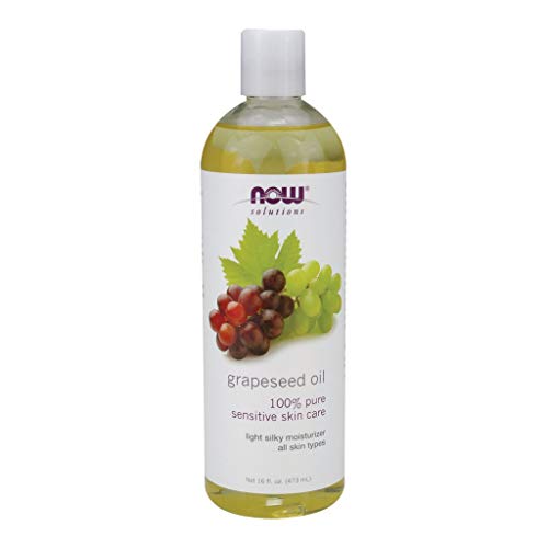 NOW Foods - Aceite de semilla de uva NOW Solutions para el cuidado de la piel sensible - 16 oz. fl.