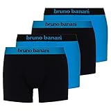 bruno banani - Flowing - Short - 4er Pack (7 Aqua Blue / Schwarz)