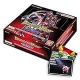 Lively Moments Digimon Karten Booster Display Draconic Roar (24 Packs) EX-03 EN und Exklusive GRATIS Grußkarte