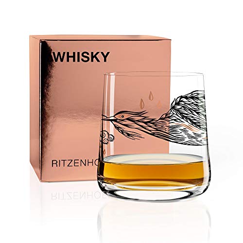 RITZENHOFF Next Whisky Whiskyglas von Olaf Hajek, aus Kristallglas, 250 ml