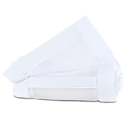 babybay Nestchen Mesh-Piqué passend für Modell Maxi, Boxspring und Comfort, weiß