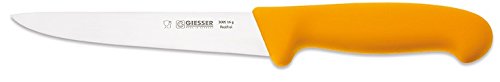 Giesser Messer Stechmesser gelb 16 cm Klingenlänge - Profimesser