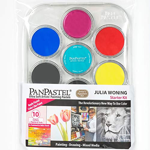 Colorfin, PanPastel Artists Pastels, 10-Color Julia Woning Starter Kit (30086)
