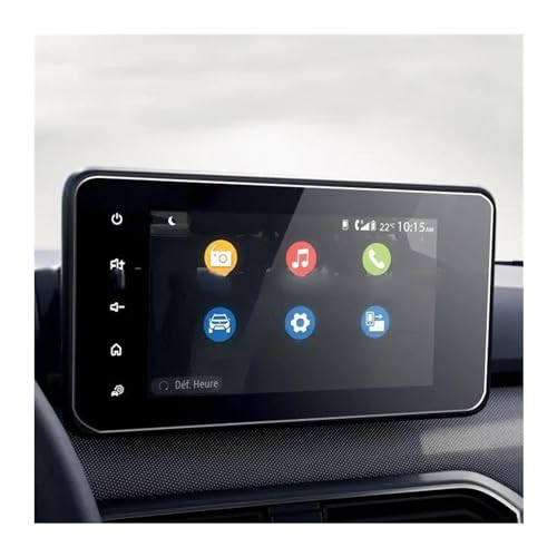 Für Dacia Für Sandero 3 Für Stepway 2020-2023 TPU Screen Protector 8 Zoll Auto Infotainment Radio GPS Navigation Display Schutz Film Navigation Schutzfolie