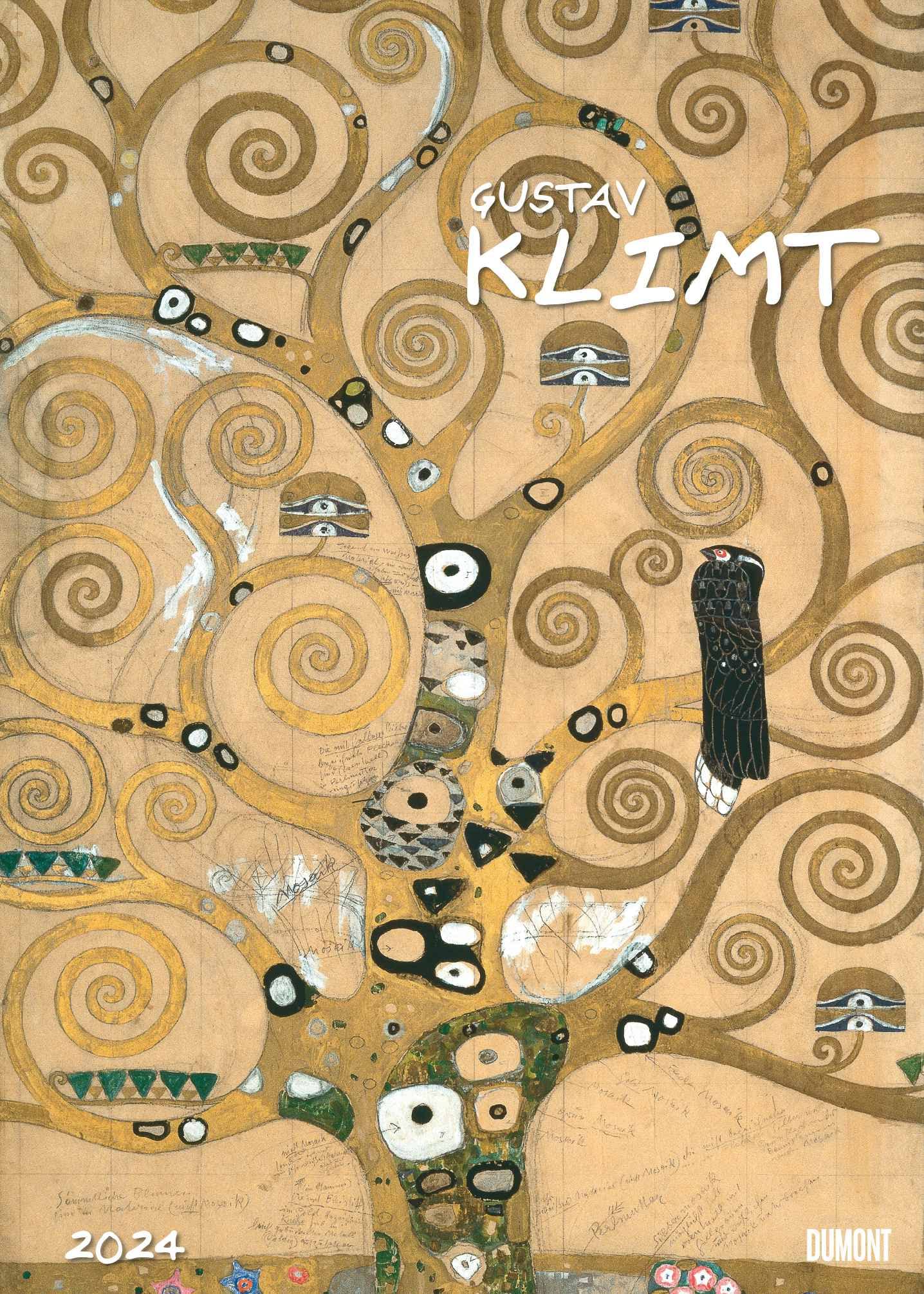 Gustav Klimt 2024 - Kunst-Kalender - Poster-Kalender - 50x70 (Kunst Klassiker)