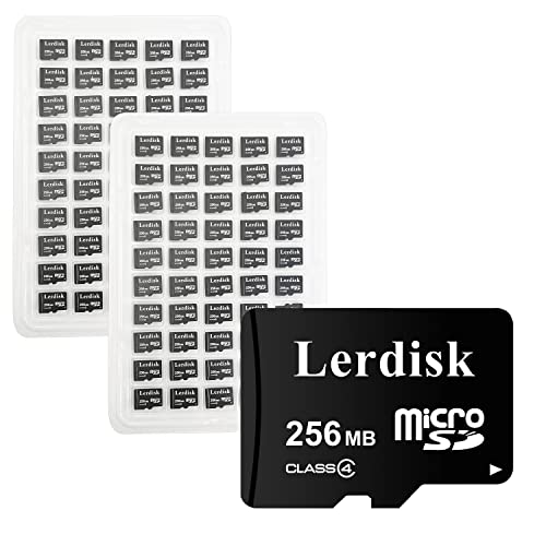 Lerdisk Micro-SD-Karte von der 3C Gruppe autorisiertes Lizenzprodukt (256 MB kleine Kapazität, 100 Stück)