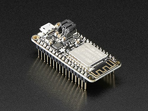 Adafruit Feather, vollständig zusammengebautes Entwicklungsboard Huzzah mit ESP8266 WiFi-Modul mit Steckerstiften [3046]