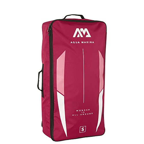 AM AQUA MARINA Reißverschluss-Rucksack für iSUP und Zubehör Größe S Pink (VIBRANT/ BREEZE/ VAPOR/ CORAL/ CORAL TOURING WAVE)