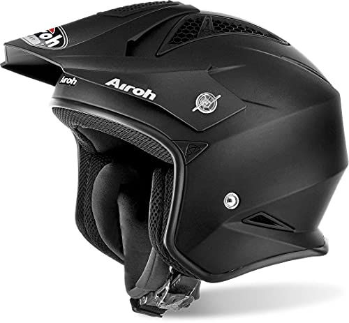 Airoh Unisex – Erwachsene Trr S Helmet, Color Black MATT, XL