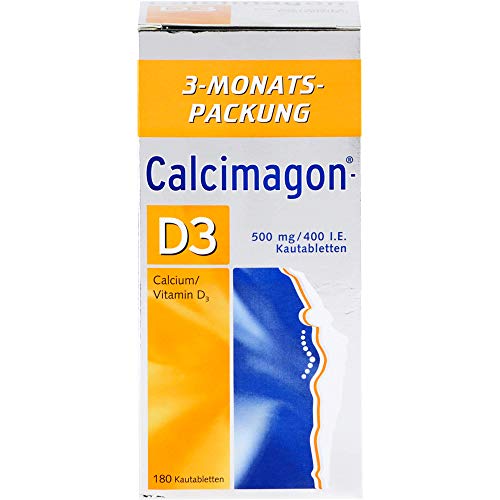Calcimagon-D3 500mg/400 i 180 stk