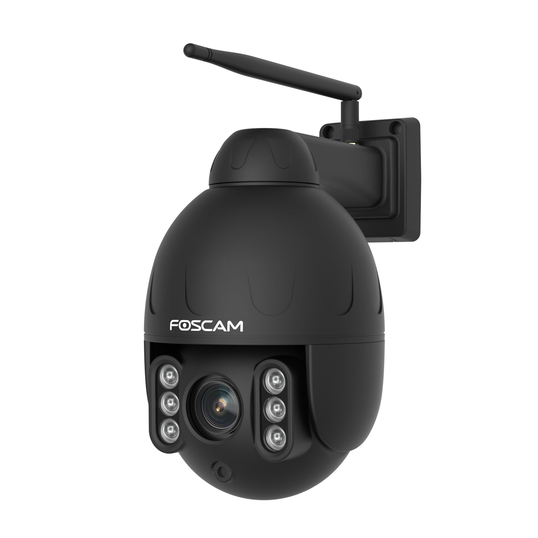 Foscam IP Kamera SD4 4MP Audio Zoomx4 ONVIF Menschliche Erkennung Schwarz