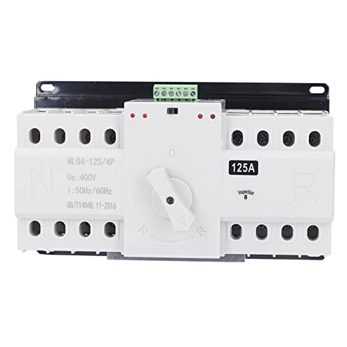 Jenngaoo Dual Power Automatic Transfer Switch CB Grade Micro Break ATS NLQ4‑125‑4P 400 V 125 A Leistungsumschalter