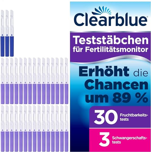 Clearblue 30 Fruchtbarkeitstests und 3 Schwangerschaftstests